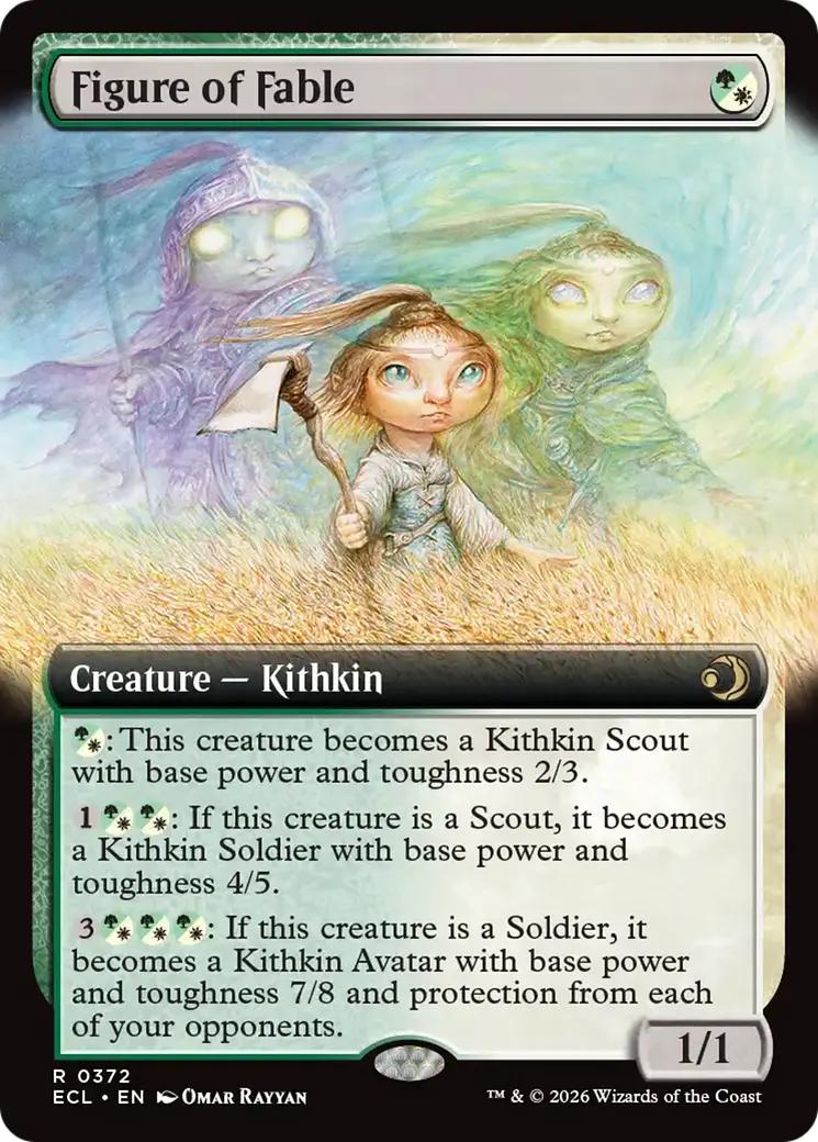 Figure Of Fable (Extended Art) [Lorwyn Eclipsed] 1