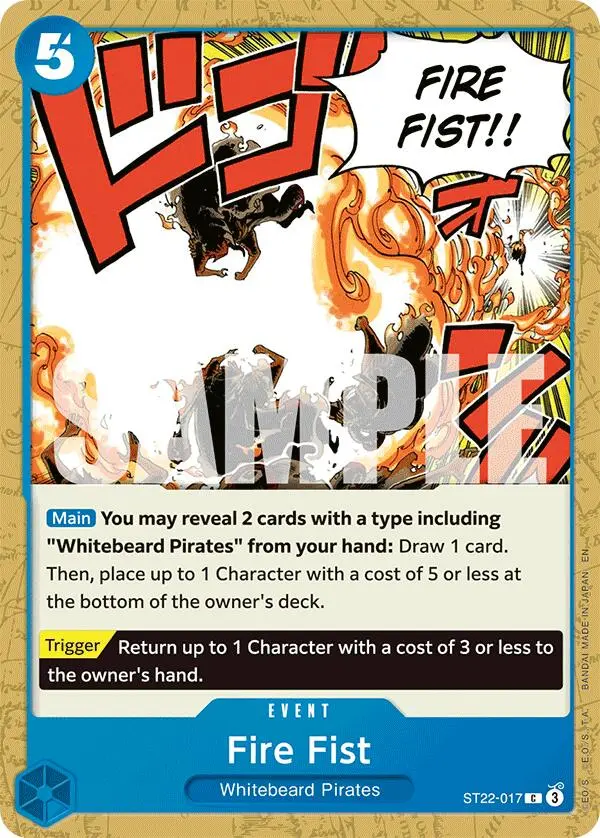 Fire Fist [Starter Deck: Ace & Newgate] 1