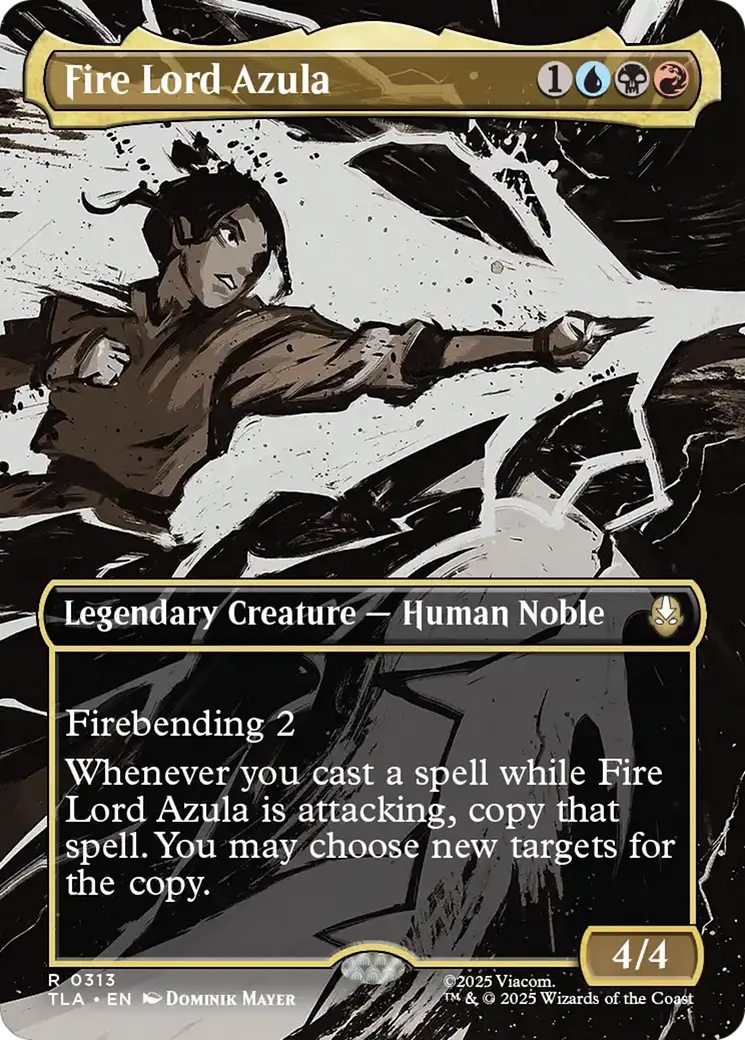 Fire Lord Azula (0313) (Borderless) [Avatar: The Last Airbender] 1