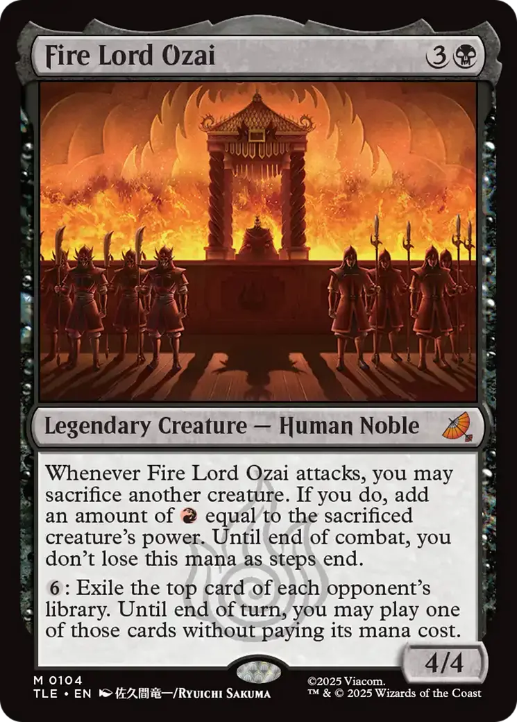 Fire Lord Ozai [Avatar: The Last Airbender: Eternal-Legal] 1