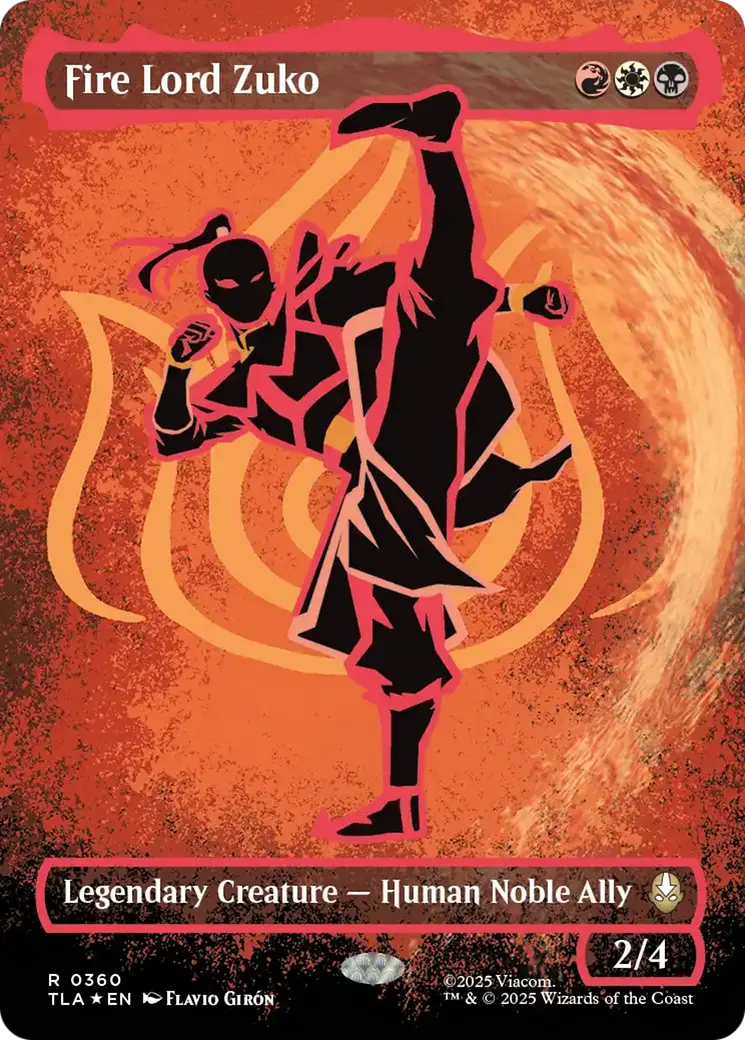 Fire Lord Zuko (Borderless Battle Pose) [Avatar: The Last Airbender] 1