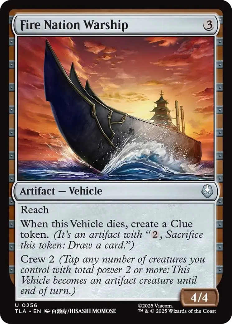 Fire Nation Warship [Avatar: The Last Airbender] 1