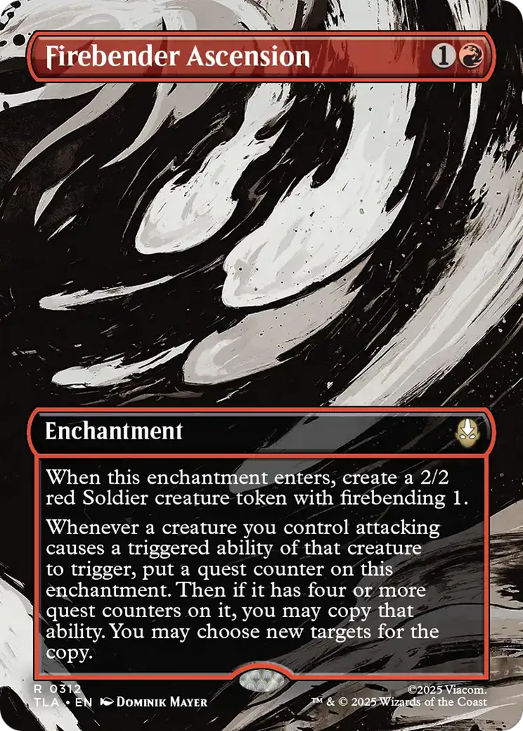 Firebender Ascension (Borderless) [Avatar: The Last Airbender] 1