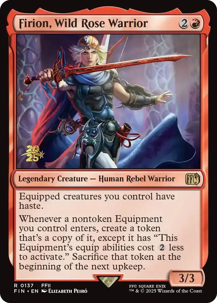 Firion, Wild Rose Warrior [Final Fantasy Prerelease Promo] 1