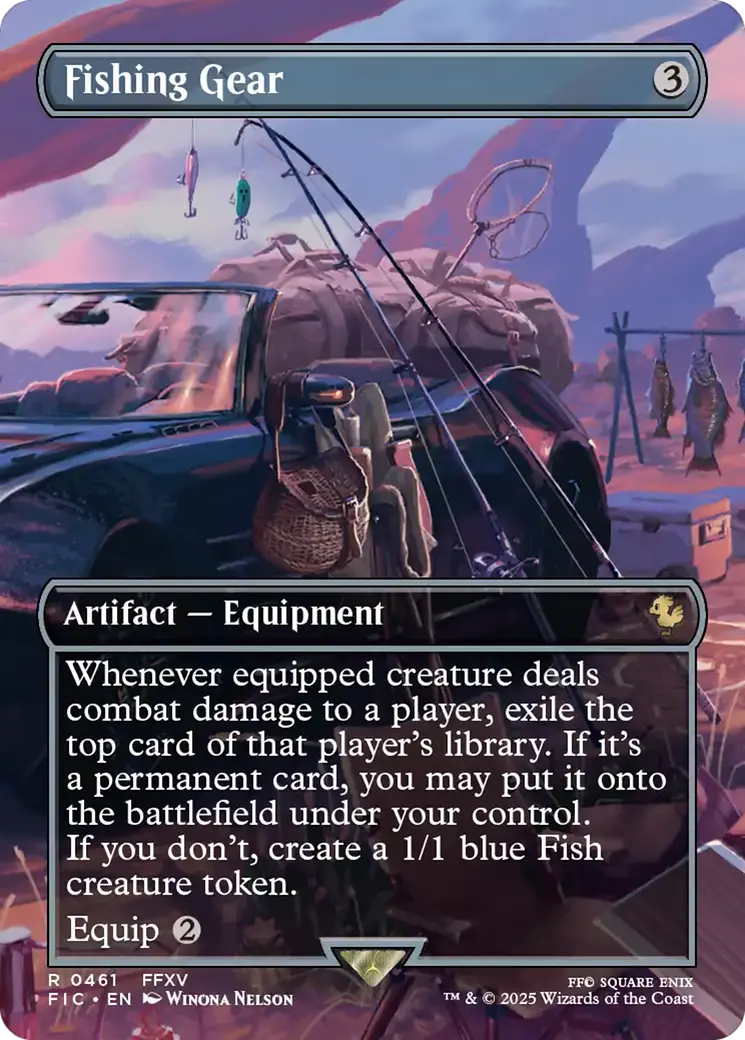 Fishing Gear (Borderless) [Final Fantasy Commander] 1