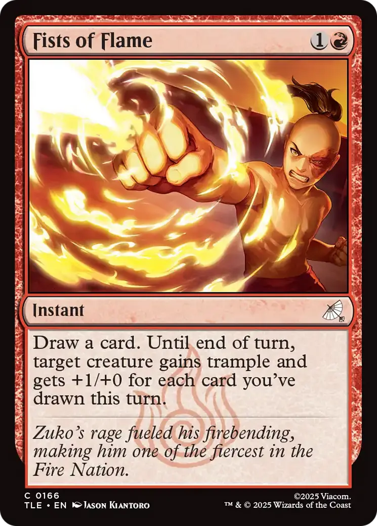 Fists Of Flame [Avatar: The Last Airbender: Eternal-Legal] 1