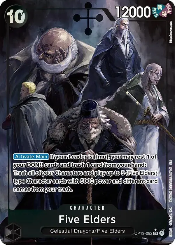 Five Elders (Alternate Art) [Carrying On His Will] 1