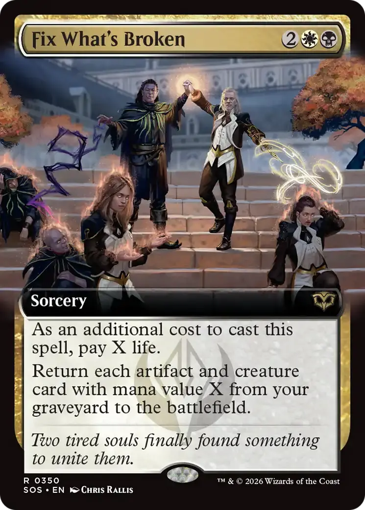 Fix What's Broken (Extended Art) [Secrets Of Strixhaven] 1