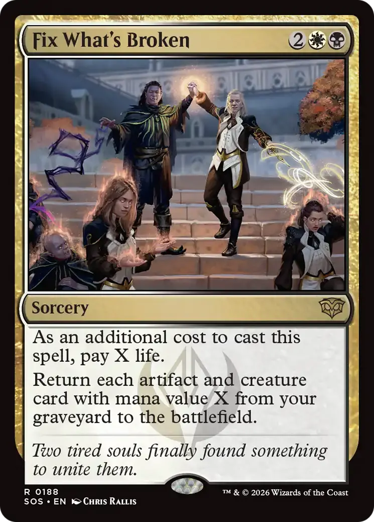 Fix What's Broken [Secrets Of Strixhaven] 1