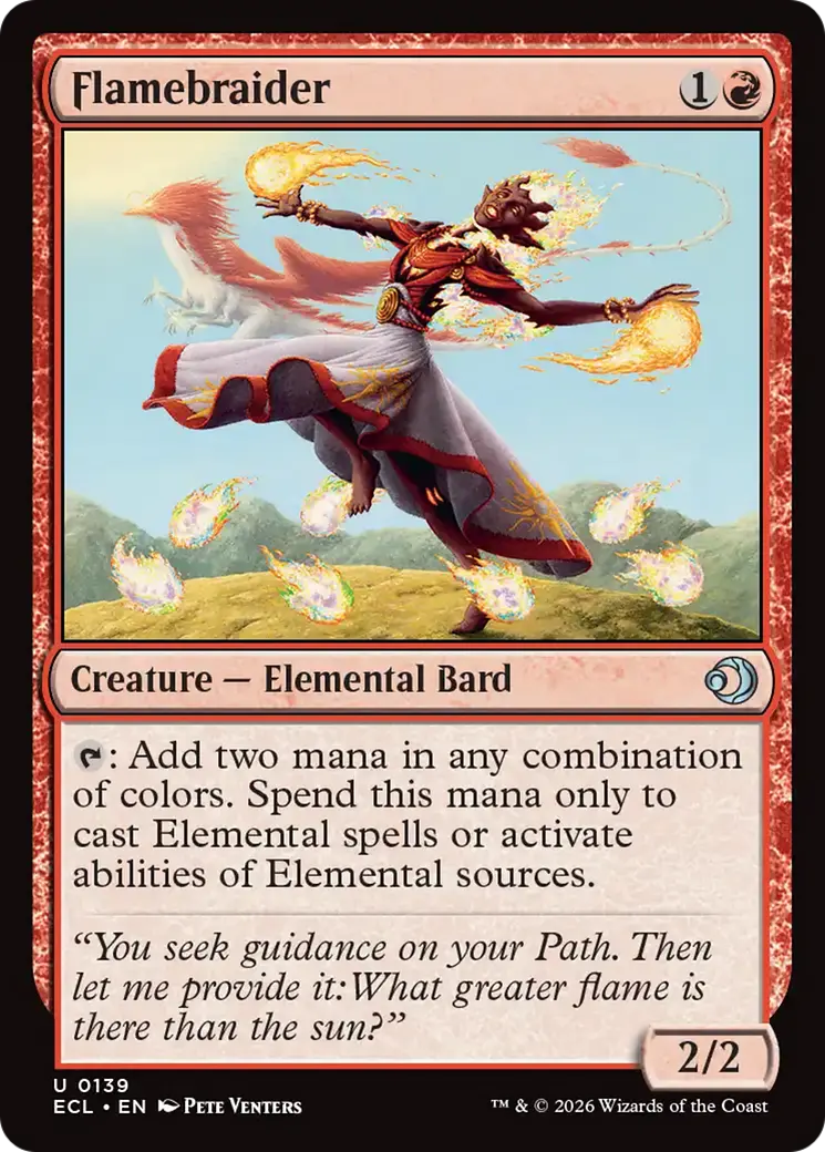 Flamebraider [Lorwyn Eclipsed] 1