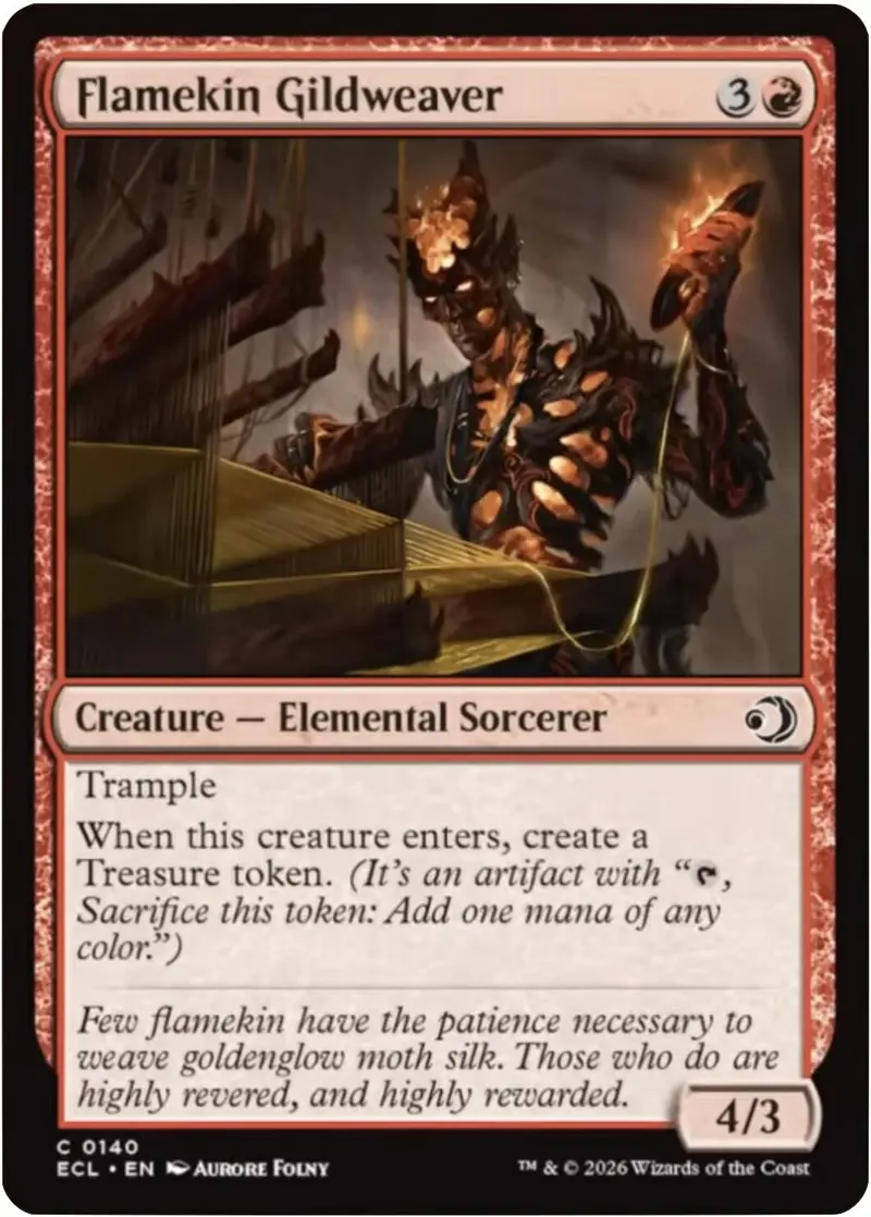 Flamekin Gildweaver [Lorwyn Eclipsed] 1