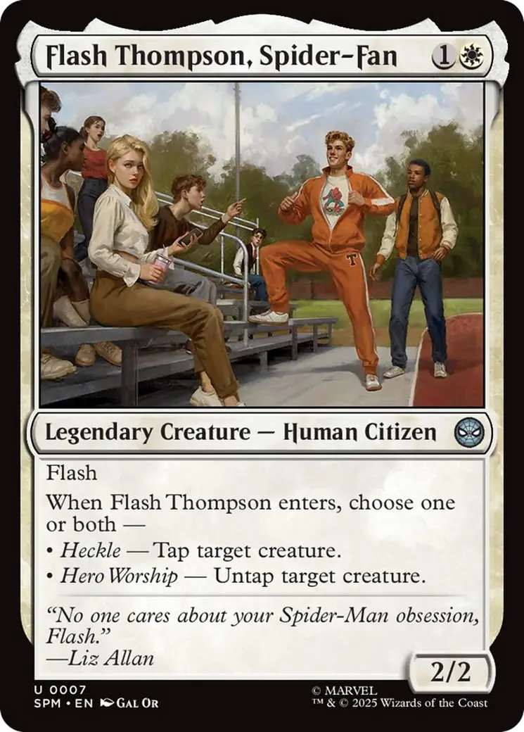 Flash Thompson, Spider-Fan [Marvel's Spider-Man] 1