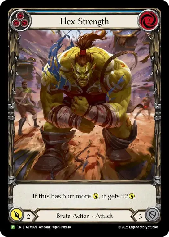 Flex Strength [Gem099] (Gem Pack 3)  Rainbow Foil 1