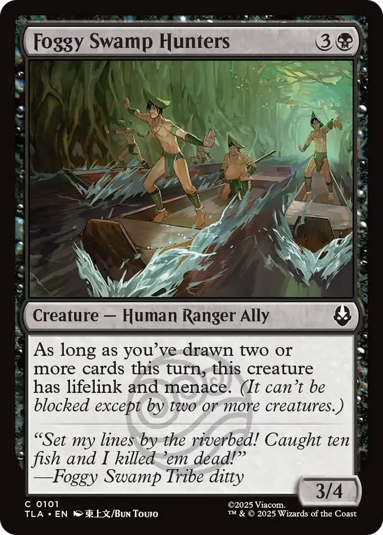 Foggy Swamp Hunters [Avatar: The Last Airbender] 1