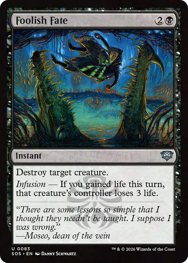 Foolish Fate [Secrets Of Strixhaven] 1