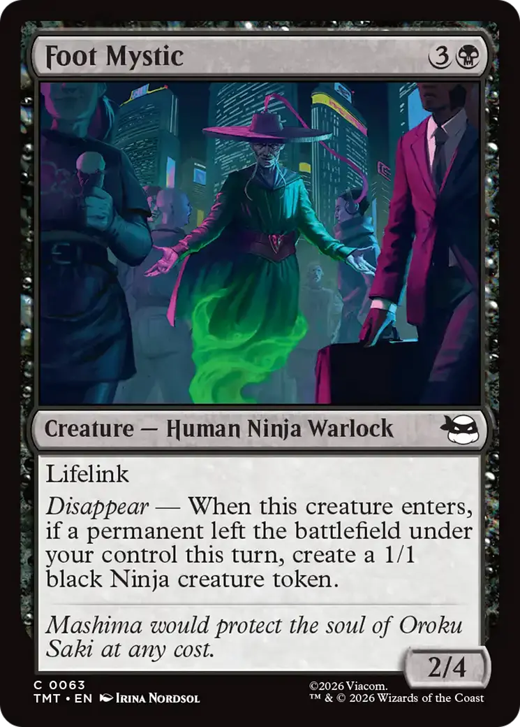Foot Mystic [Teenage Mutant Ninja Turtles] 1