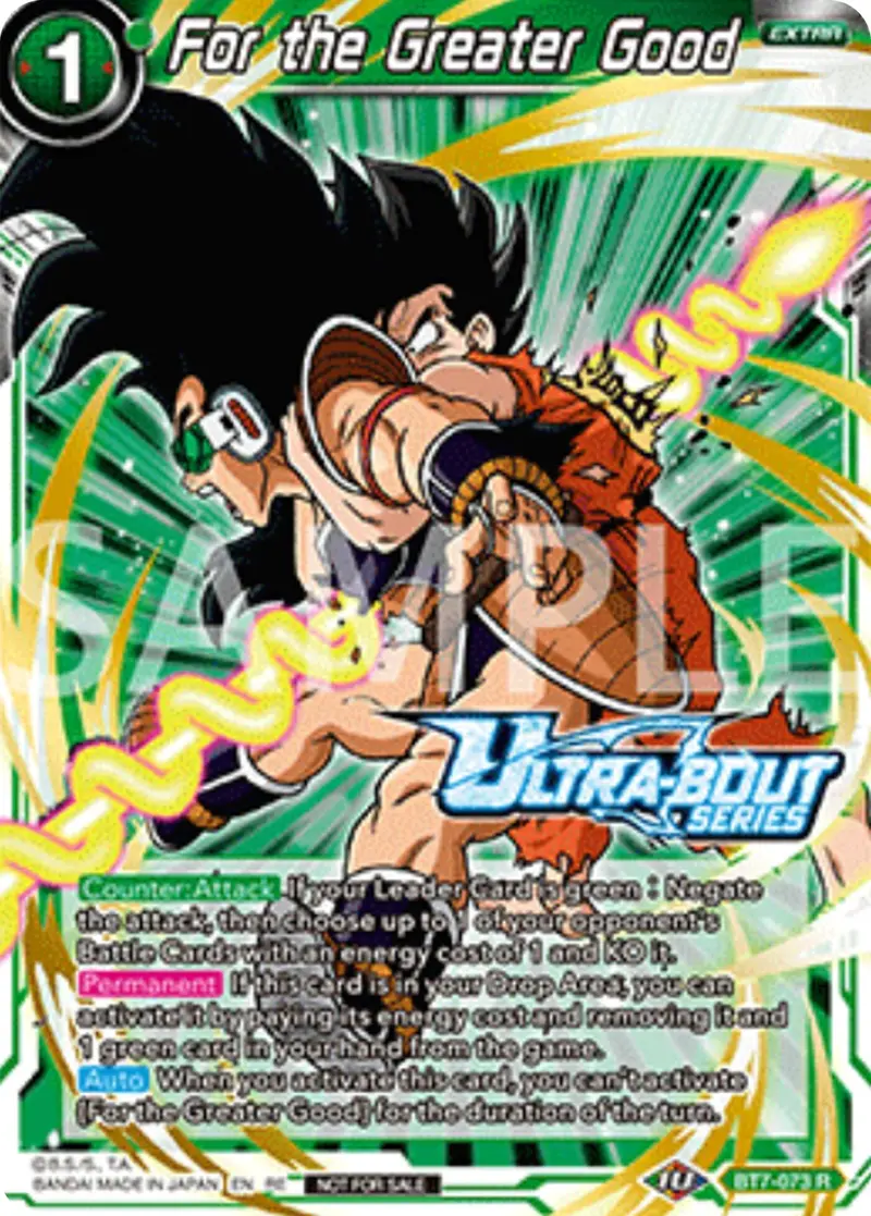 For The Greater Good (Event Pack 17) (Bt7-073) [Promotion Cards] 1