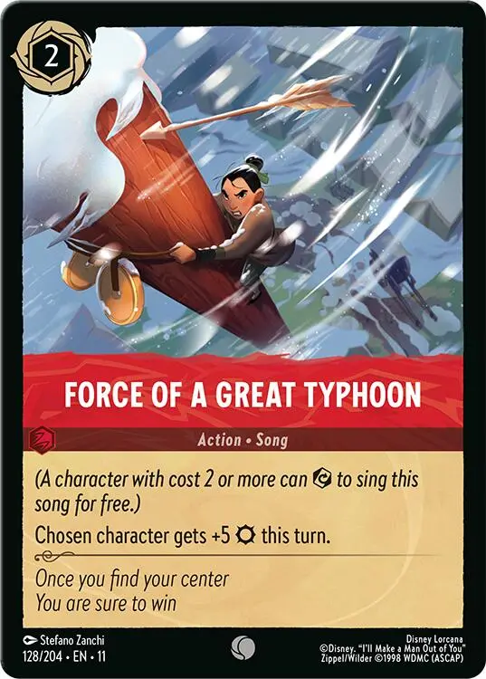 Force Of A Great Typhoon (128/204) [Winterspell] 1