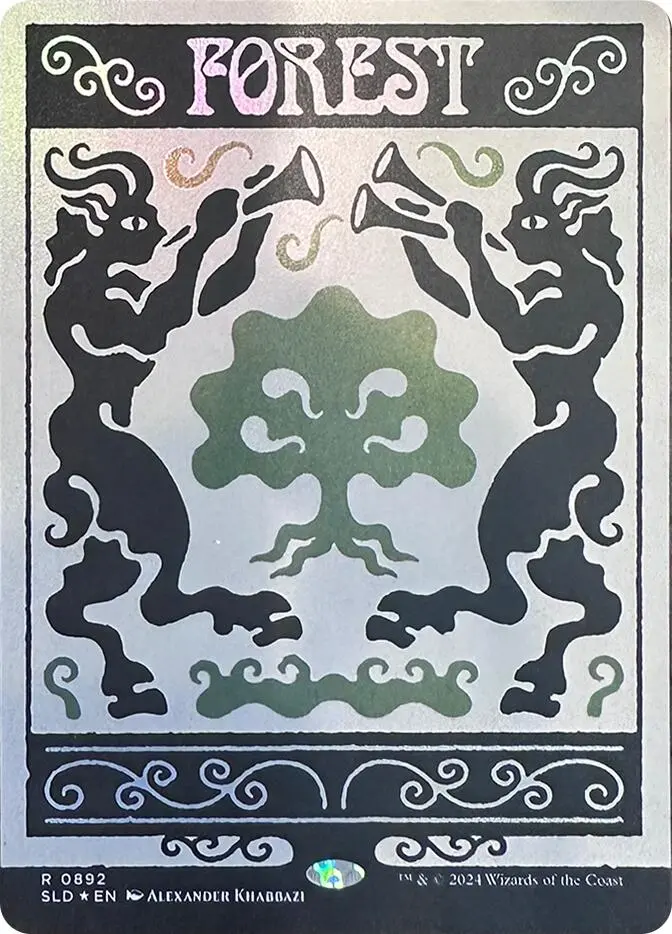 Forest (0892) (Rainbow Foil) [Secret Lair Drop Series] 1