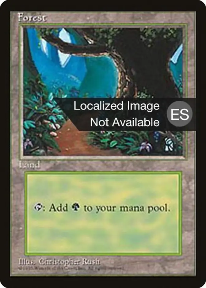 Forest (B) [Fourth Edition (Foreign Black Border)] 1