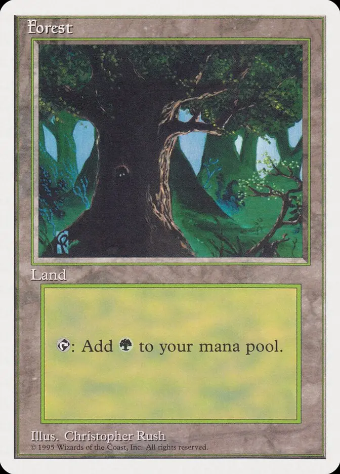 Forest (Creature In Tree Hole) [Rivals Quick Start Set] 1