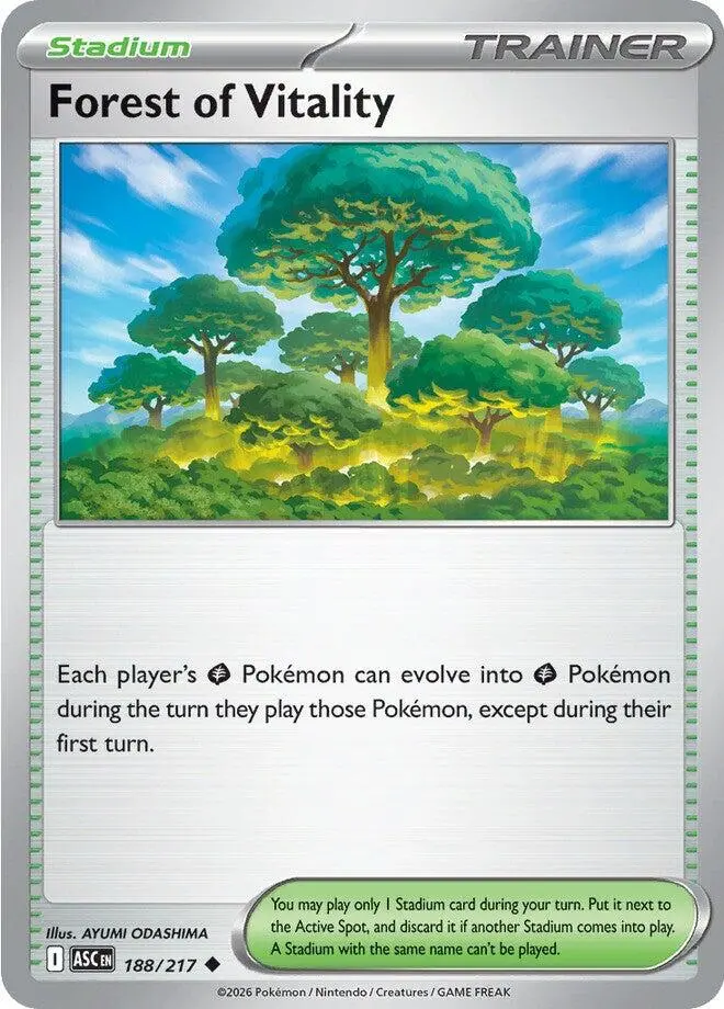 Forest Of Vitality (188/217) [Mega Evolution: Ascended Heroes] 1