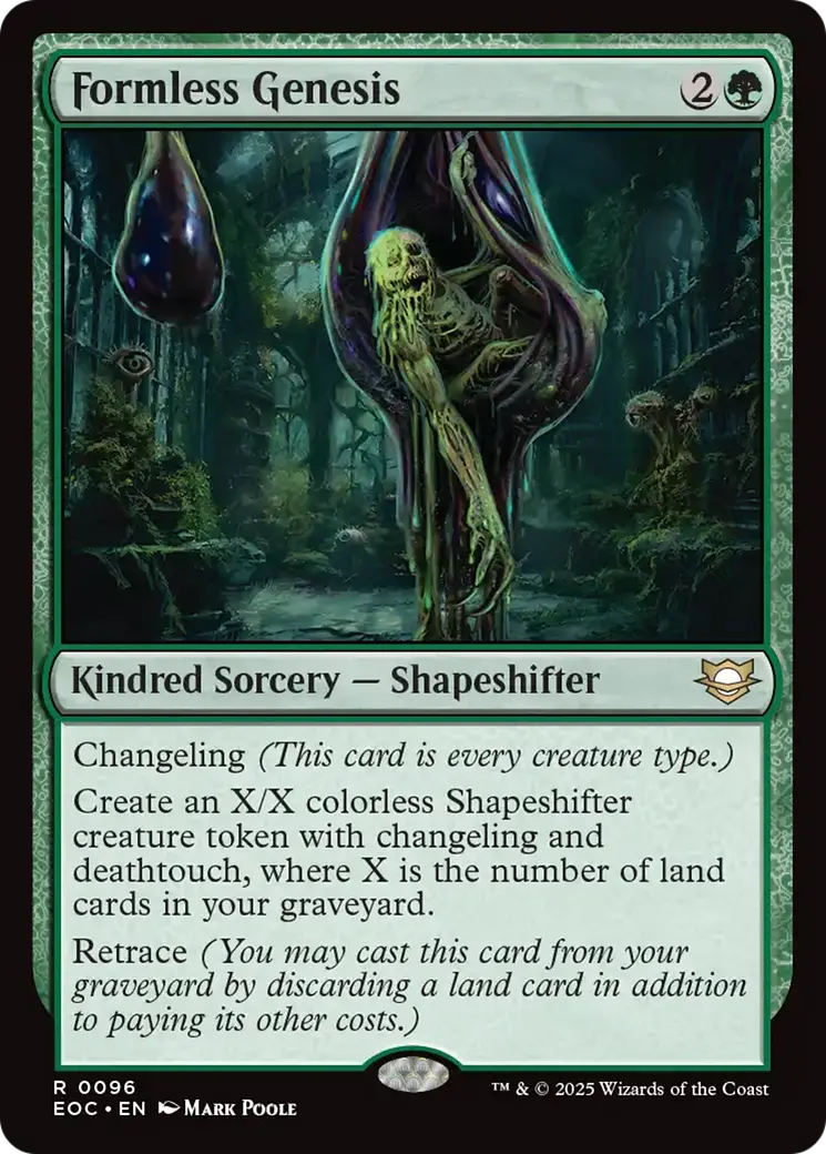 Formless Genesis [Edge Of Eternities Commander] 1