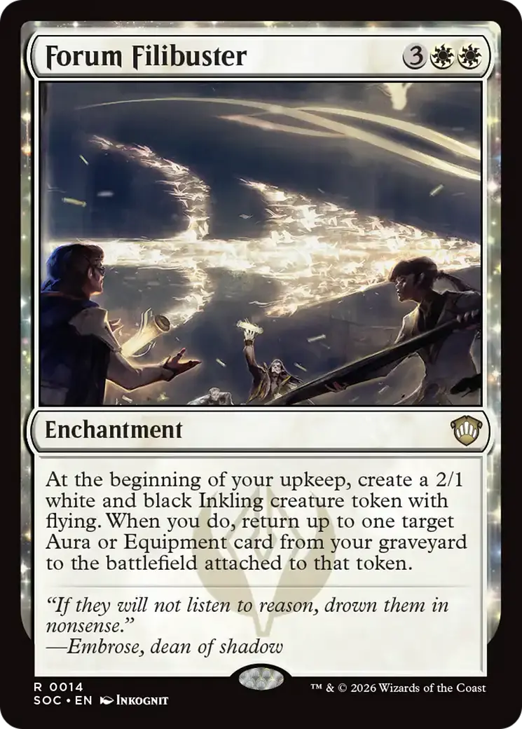 Forum Filibuster [Secrets Of Strixhaven Commander] 1