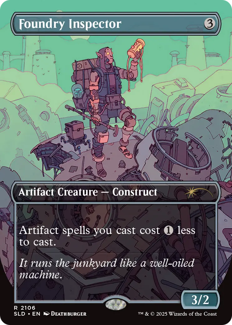 Foundry Inspector (Galaxy Foil) [Secret Lair Drop Series] 1