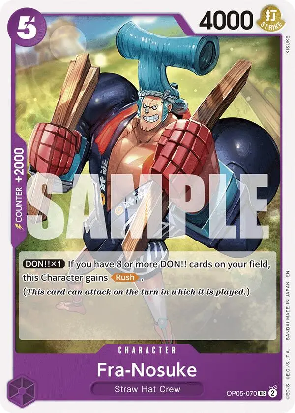 Fra-Nosuke (Reprint) [Starter Deck: Purple/Black Monkey.D.Luffy] 1