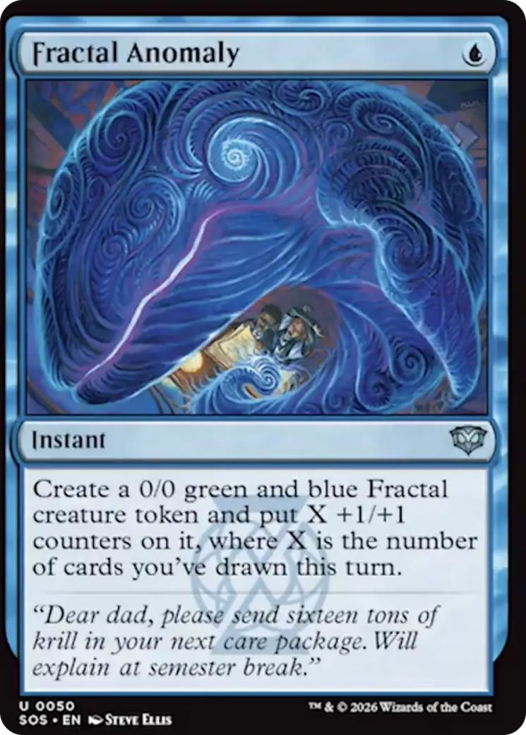 Fractal Anomaly [Secrets Of Strixhaven] 1