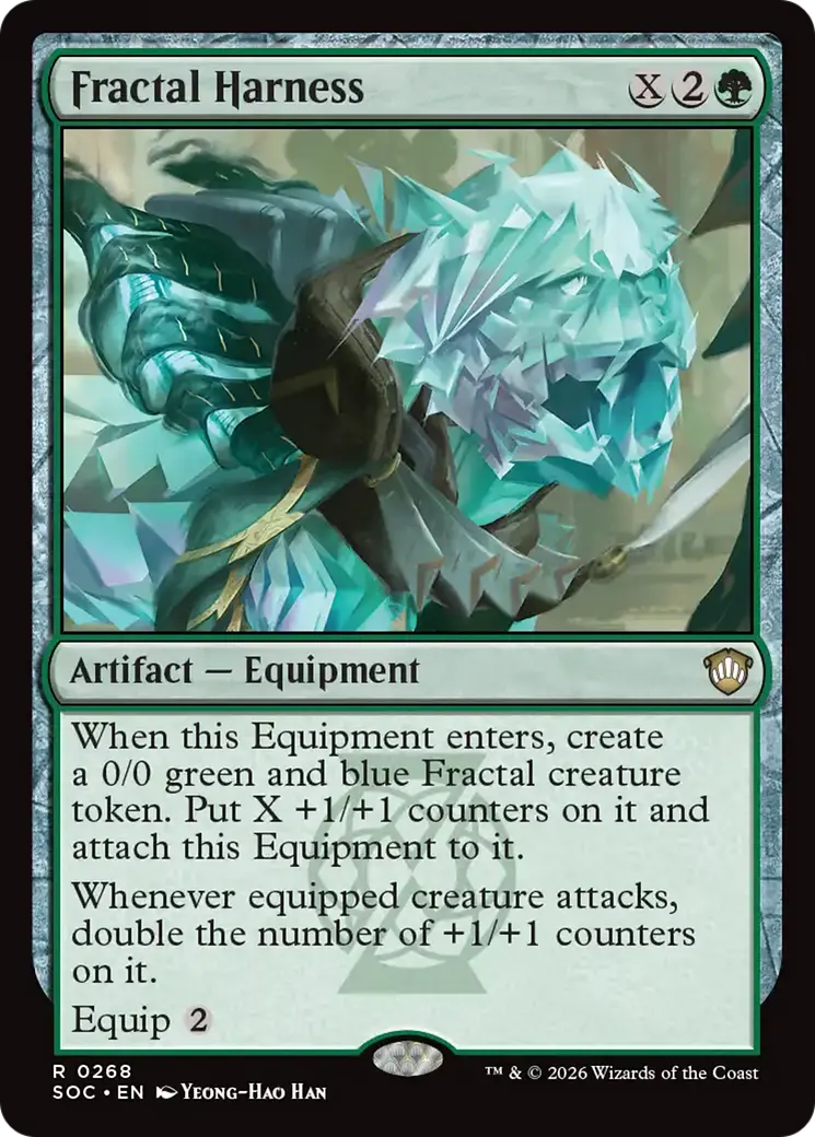 Fractal Harness [Secrets Of Strixhaven Commander] 1