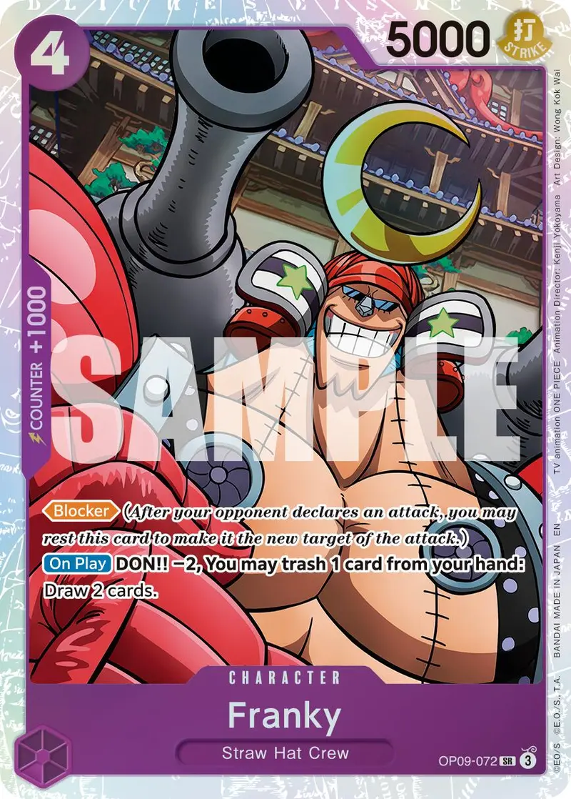 Franky (Op09-072) (Reprint) [Premium Booster -The Best- Vol. 2] 1