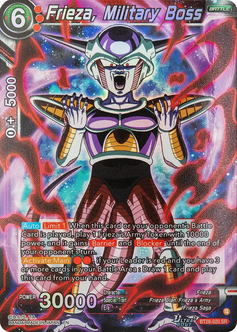 Frieza, Military Boss (Bt28-020) [Prismatic Clash] 1