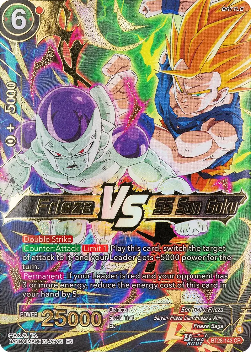 Frieza Vs Ss Son Goku (Bt28-143) [Prismatic Clash] 1