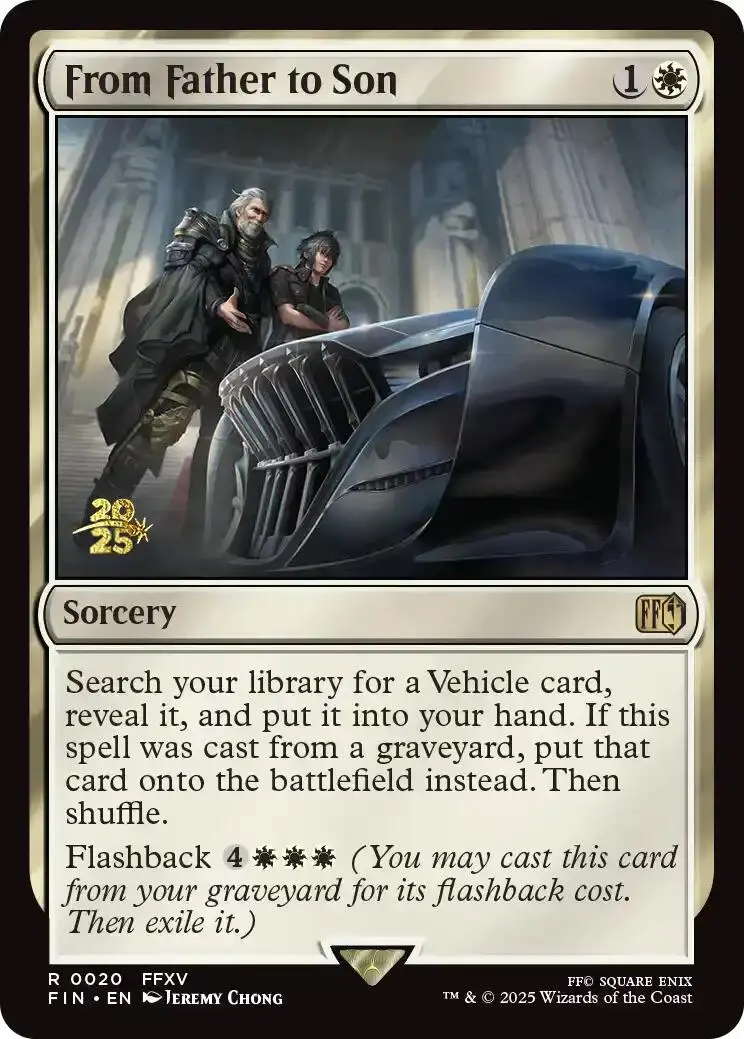 From Father To Son [Final Fantasy Prerelease Promo] 1
