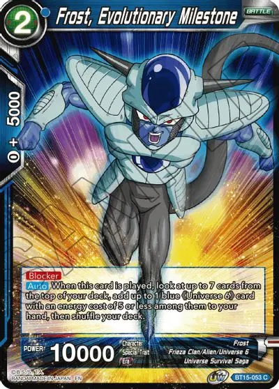 Frost, Evolutionary Milestone [Bt15-053] 1