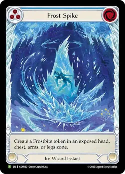 Frost Spike [Gem130] (Gem Pack 4)  Rainbow Foil 1