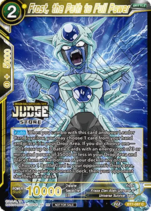 Frost, The Path To Full Power (Judge Pack Vol.18) (Store) (Bt7-087) [Judge Promotion Cards] 1