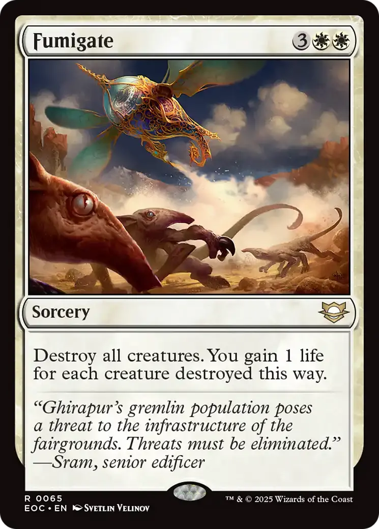 Fumigate [Edge Of Eternities Commander] 1