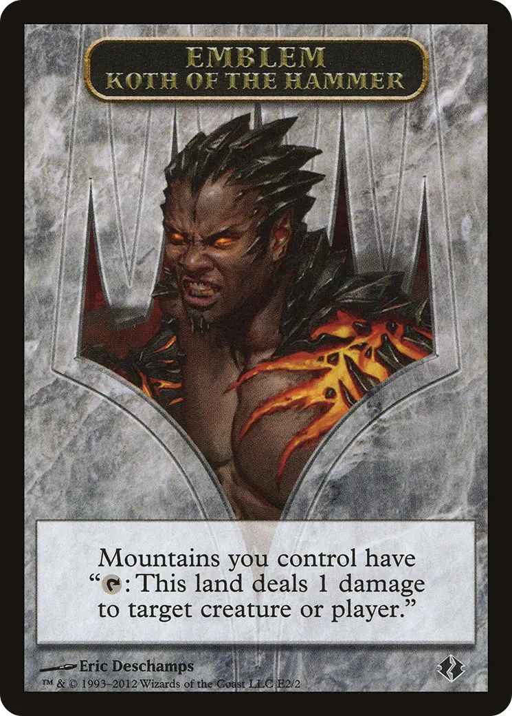 Gaia's Dark Hammer - Colossus Hammer (Rainbow Foil) [Secret Lair Drop Series] 1