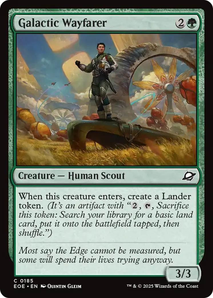 Galactic Wayfarer [Edge Of Eternities] 1