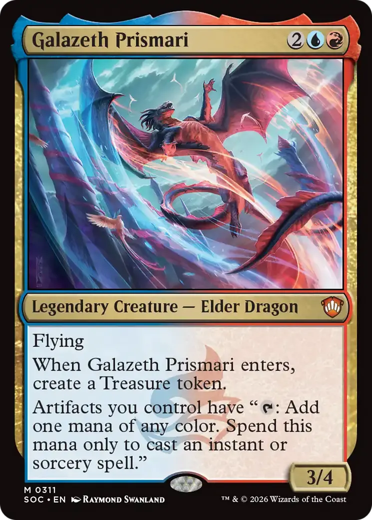 Galazeth Prismari [Secrets Of Strixhaven Commander] 1