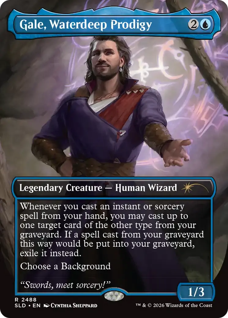 Gale, Waterdeep Prodigy [Secret Lair Drop Series] 1