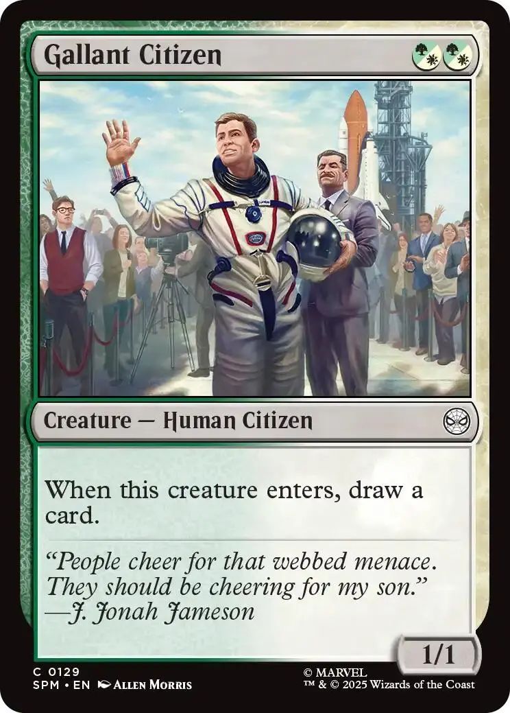 Gallant Citizen [Marvel's Spider-Man] 1