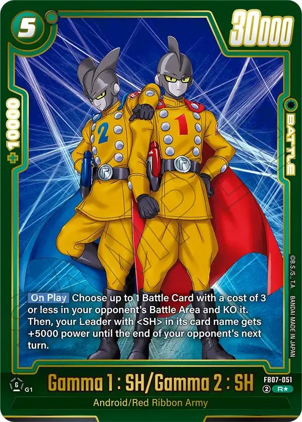 Gamma 1 : Sh/Gamma 2 : Sh (Alternate Art) [Wish For Shenron] 1