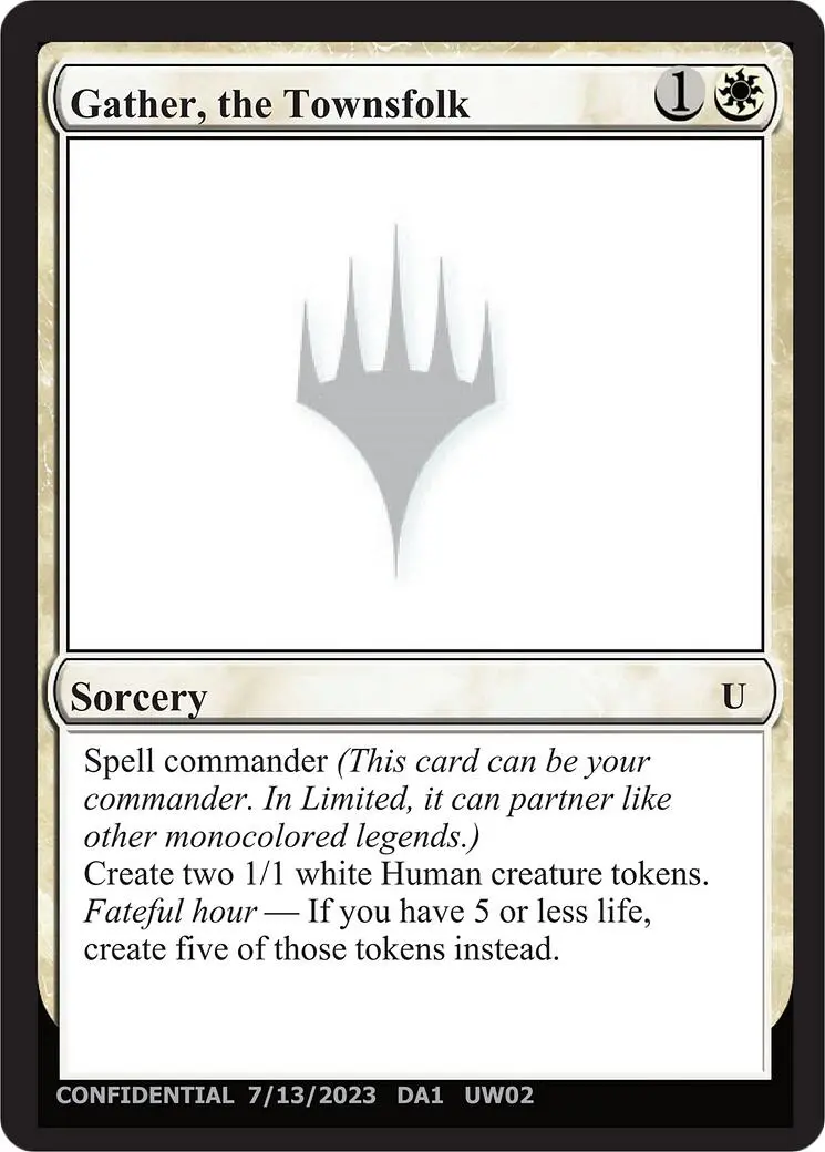 Gather, The Townsfolk [Unknown Event] 1