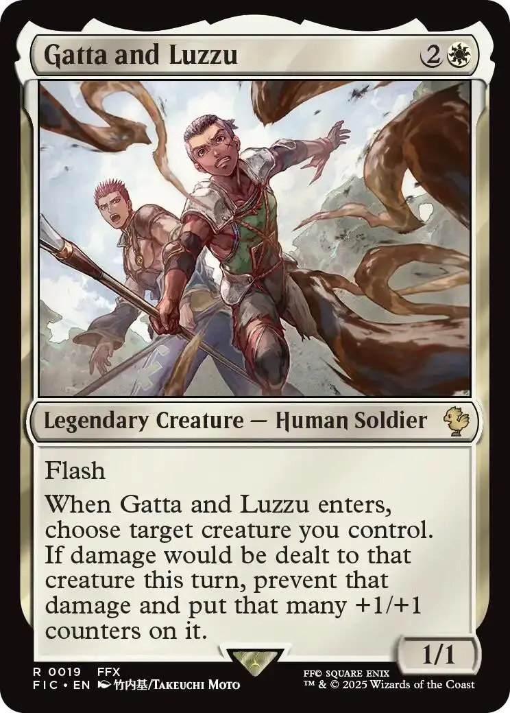 Gatta And Luzzu (Surge Foil) [Final Fantasy Commander] 1