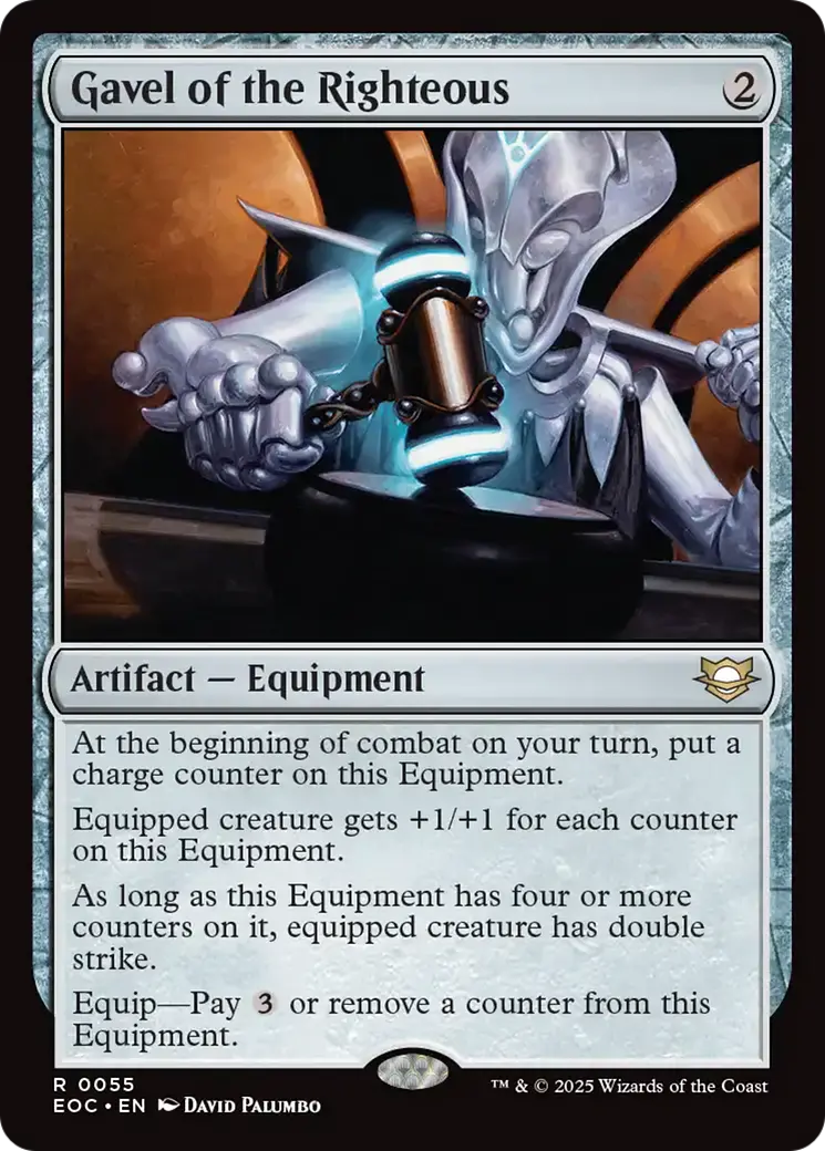 Gavel Of The Righteous [Edge Of Eternities Commander] 1