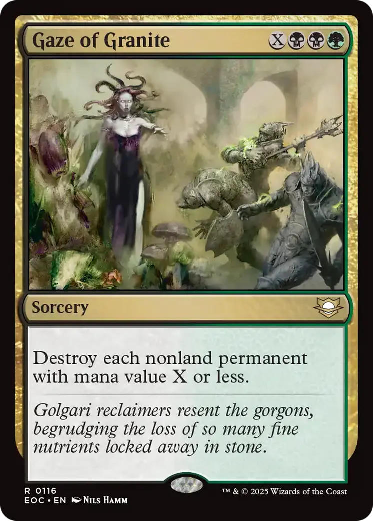 Gaze Of Granite [Edge Of Eternities Commander] 1